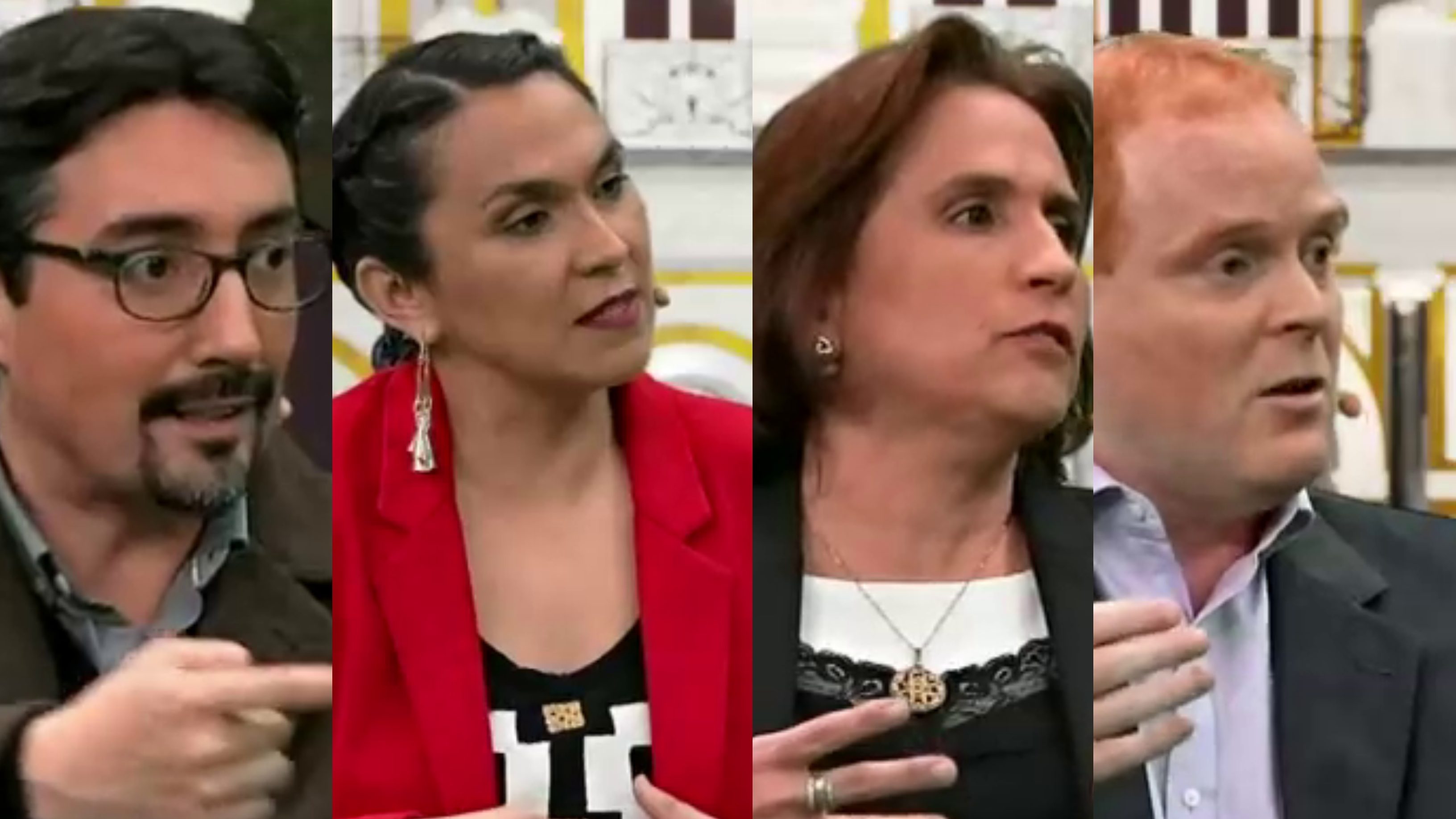 Aquí Se Debate Rosa Catrileo, Rojo Edwards, Carolina Leitao y Juan