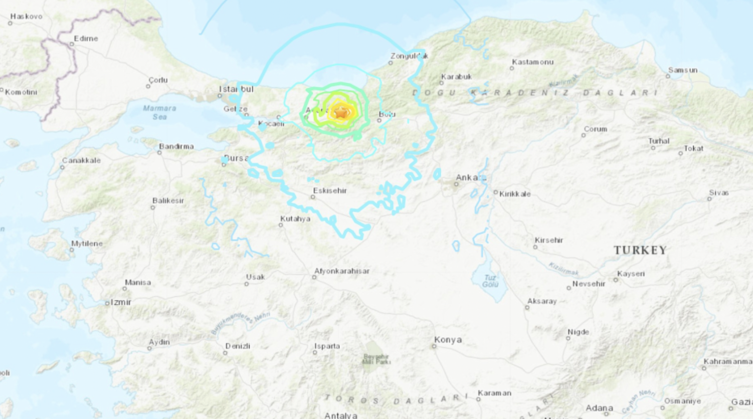 Sismo De Magnitud 6,1 Sacude El Noroeste De Turquía, Reporta USGS