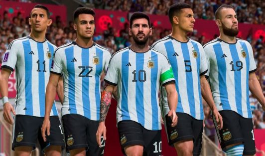 Simulacro del Mundial de Qatar 2022 en el FIFA 23 da como ganadora a la selección de Argentina