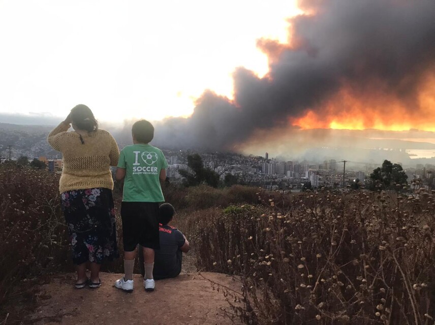 Incendio En Vi A Del Mar Estas Son Las Ayudas Del Gobierno Para   A UNO 1422508 