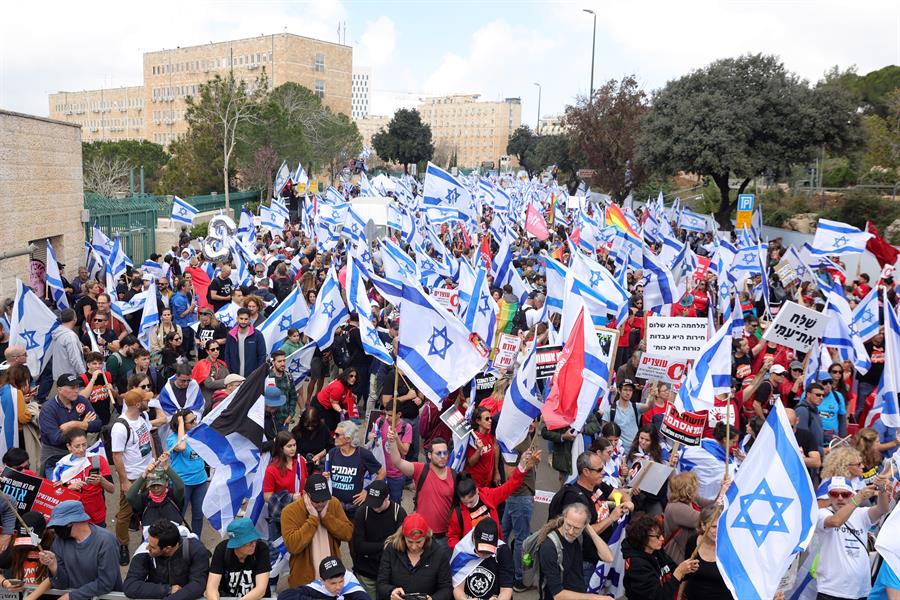 ¿Qué está pasando en Israel y por qué la reforma judicial genera tanta