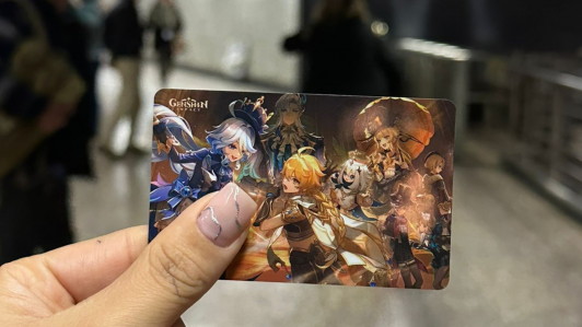 Genshin Impact llegará al Metro de Santiago a través de tarjetas Bip! de edición limitada