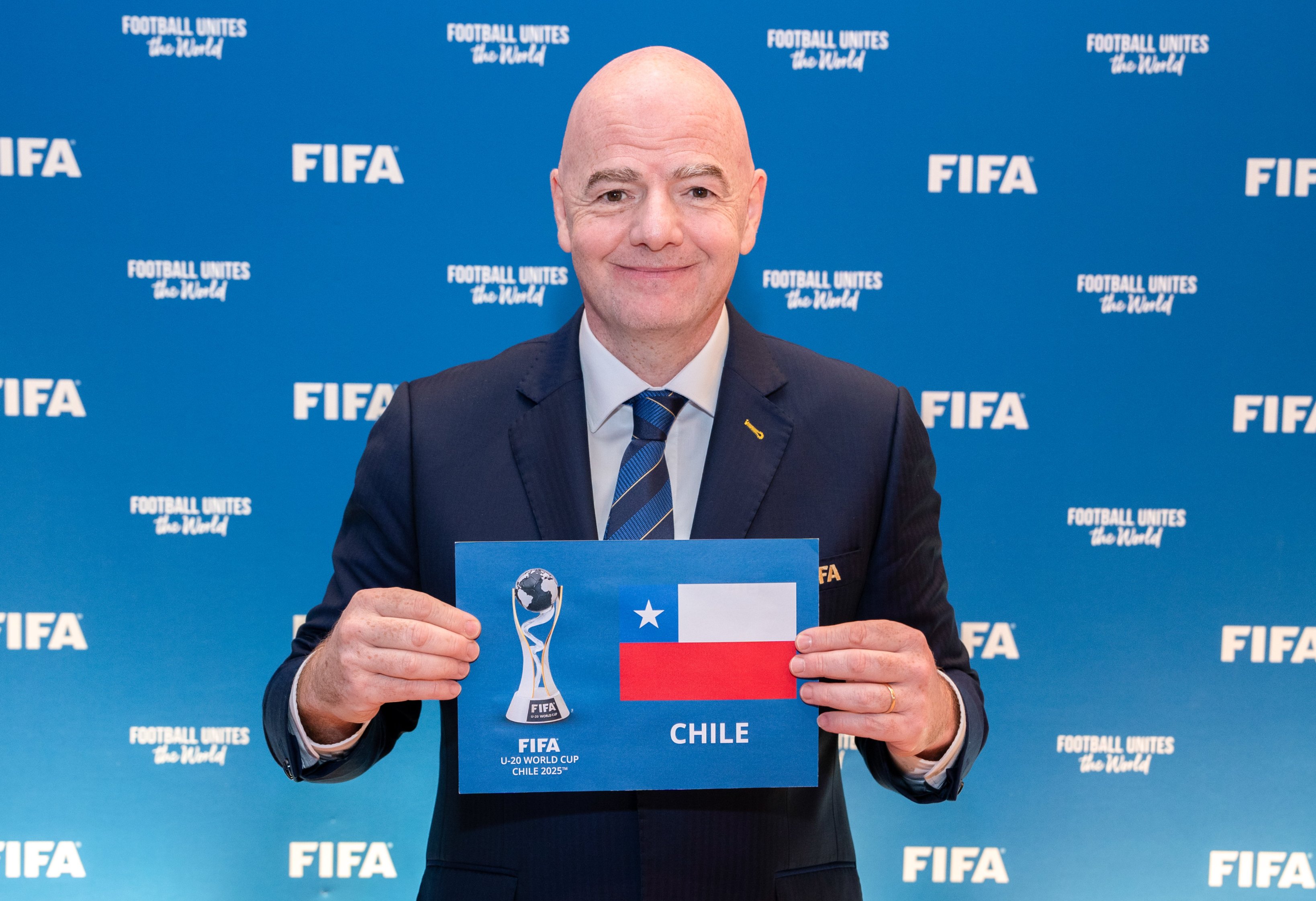 ¡Es oficial! Chile será anfitrión del Mundial de Fútbol Sub 20 en 2025