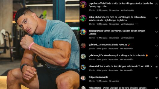 "De los vikings 5 de toda la vida": Cuenta de Vikings en Instagram se llena de chilenos tras llegada de Sammis Reyes