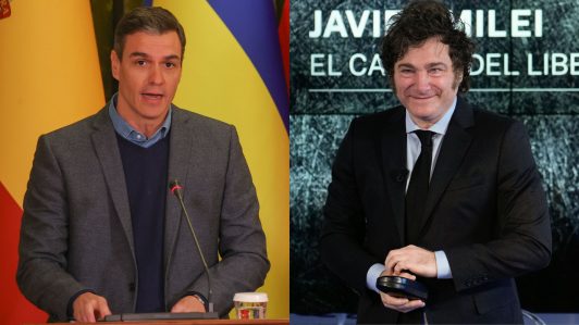Sánchez critica la visita de Milei a España: Es “ultraderechista” y “negacionista” de la ciencia y derechos de las mujeres