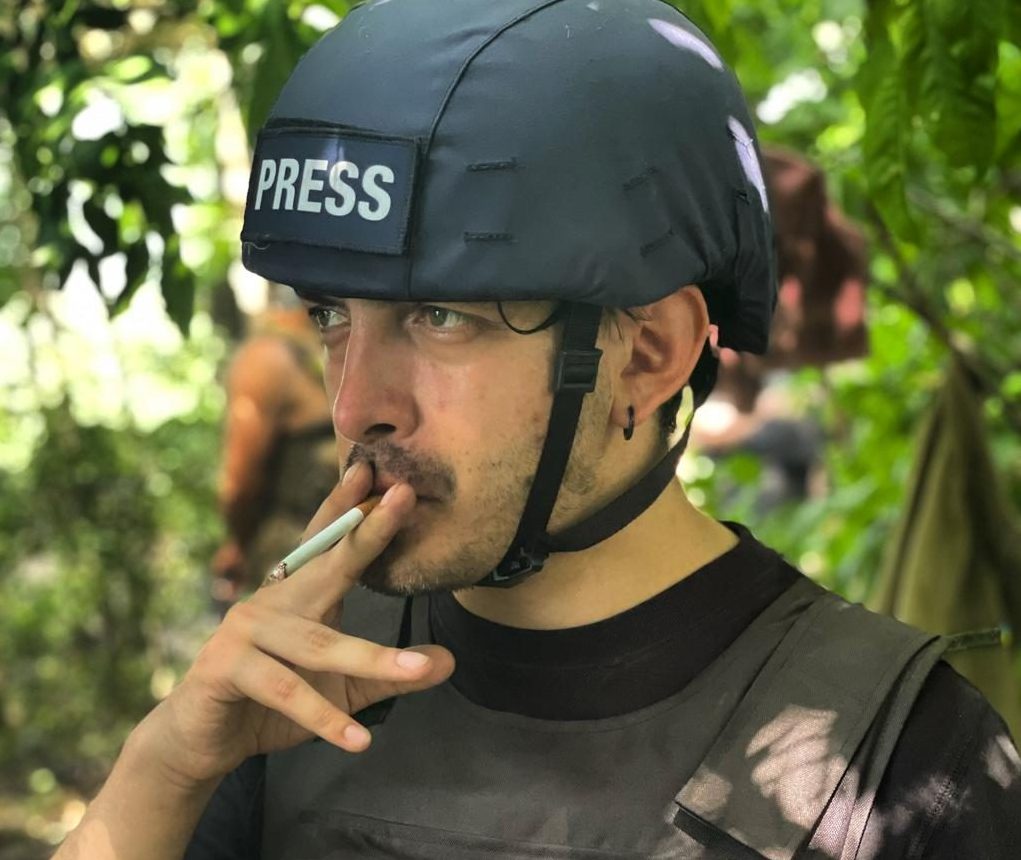 “La guerra hay que mostrarla” La historia del periodista chileno que