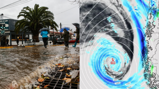 Colosal ciclón extratropical se acerca a Chile: Qué significa y cuáles serían sus efectos