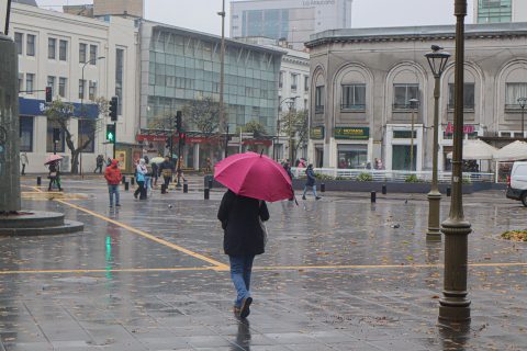 Â¿CuÃ¡ntos milÃ­metros se espera de lluvia en la zona centro-sur?