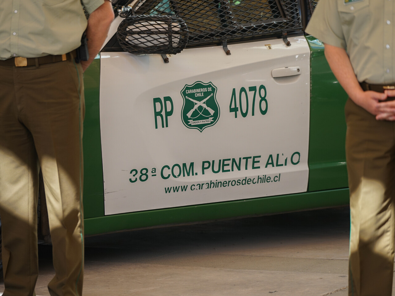 Patrulla de Carabineros de la 38° Comisaría de Puente Alto | Foto referencial de Agencia UNO