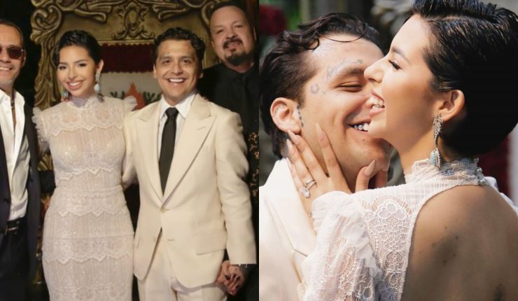 Christian Nodal comparte fotografías de su matrimonio con Ángela Aguilar en  México