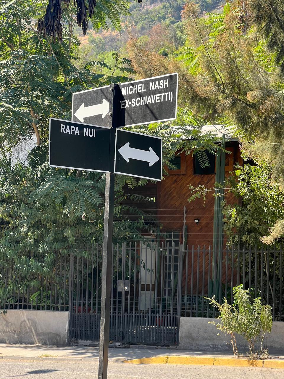 Calle Michel Nash en Recoleta