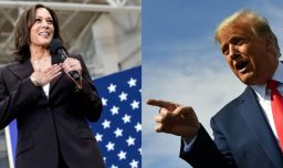 Donald Trump lanza un ataque publicitario contra Kamala Harris