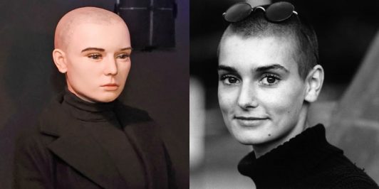 Sólo alcanzó a estar un día ante el público: Museo retira figura de cera de Sinéad O’Connor tras numerosas críticas