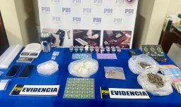 Tenía éxtasis, cocaína, marihuana y más: PDI detiene a hombre de nacionalidad extranjera con más de $35 millones en drogas