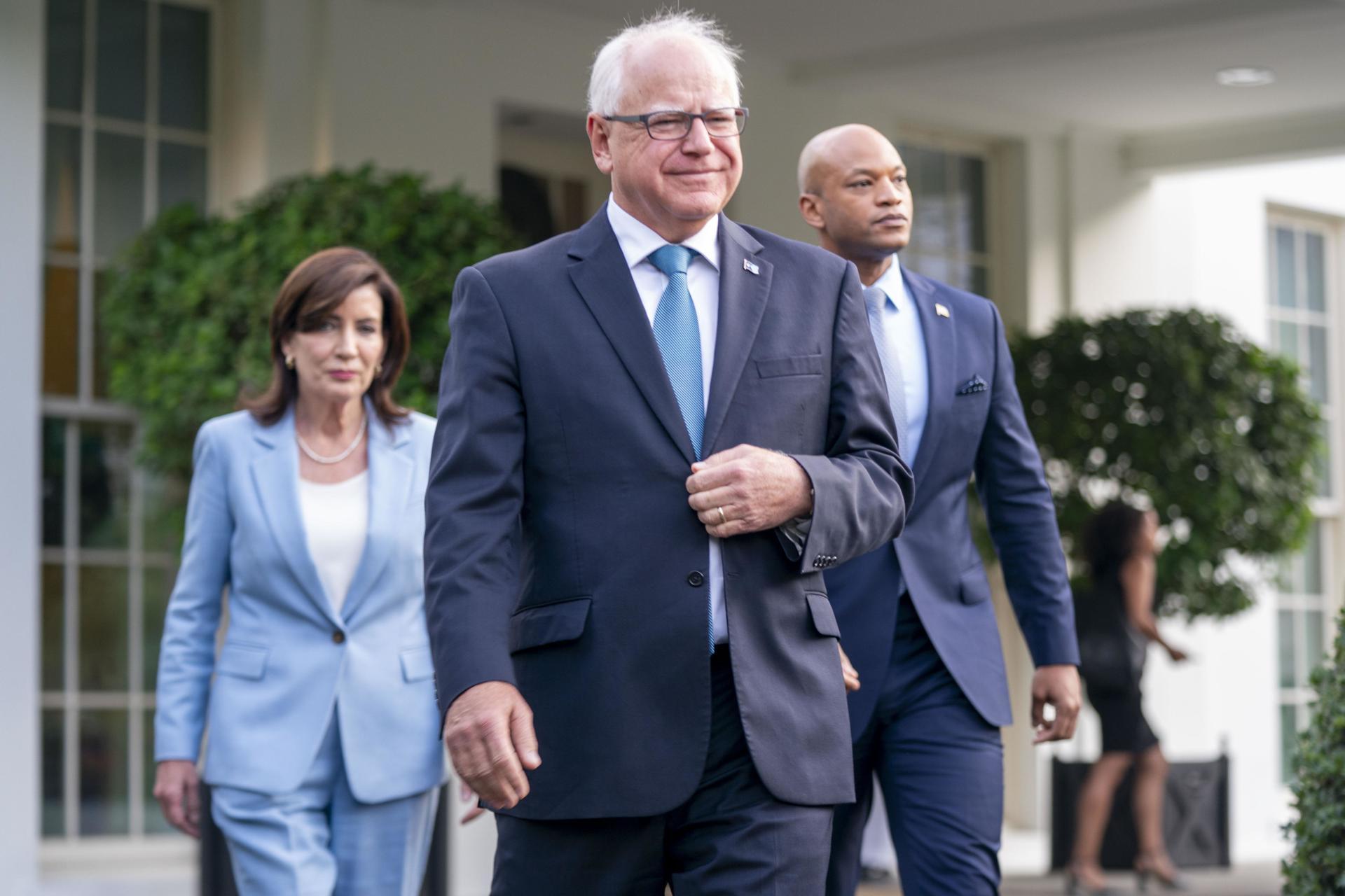 Tim Walz, gobernador de Minnesota/EFE