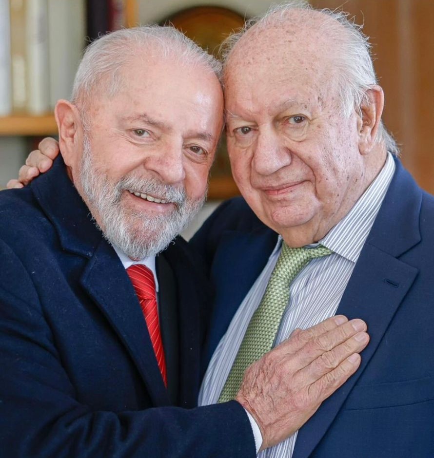 Lula da Silva y Ricardo Lagos