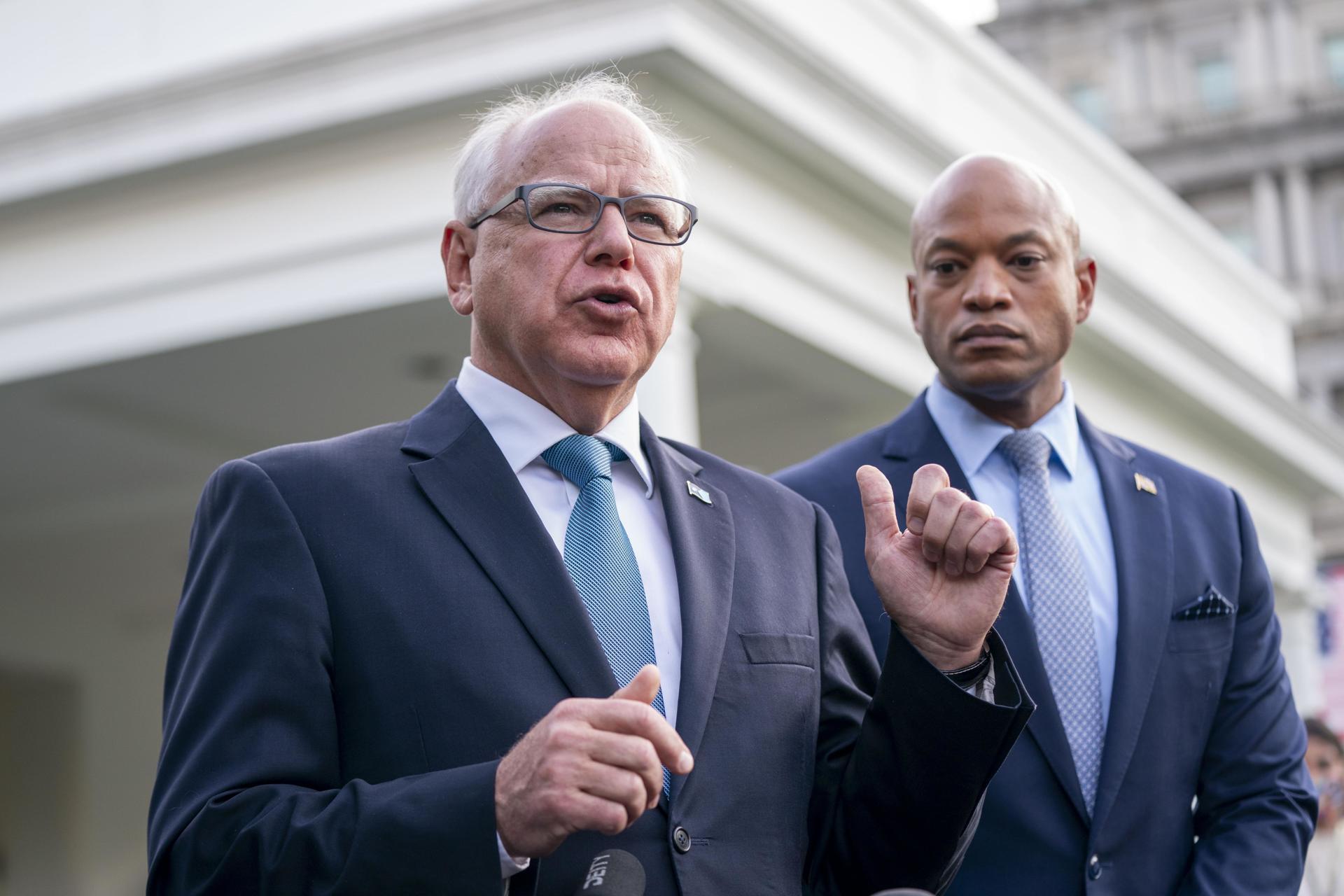 Tim Walz, gobernador de Minnesota/EFE