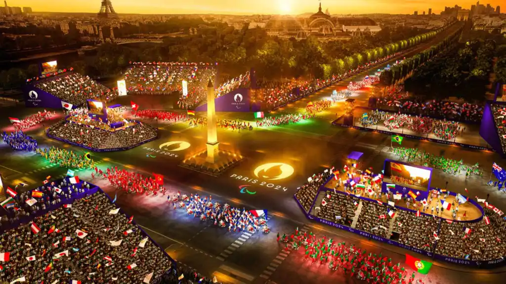 Imagen promocional de la ceremonia de inauguración de los Juegos Paralímpicos de París 2024. (Crédito: página web de los Juegos Olímpicos y Paralímpicos)