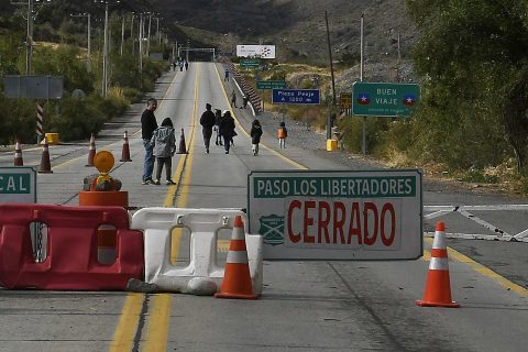 Cierran Paso Los Libertadores desde este 22 de septiembre por sistema frontal que afectará el sector cordillerano