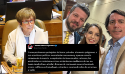 Hertz responde a Flores por fotos “celebrando” el 11 de septiembre: "Especímenes apologetas del terror y el odio"