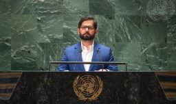 Boric reitera defensa de los DD.HH. ante la ONU: “Me niego a elegir entre el terrorismo de Hamás y la masacre de Israel”