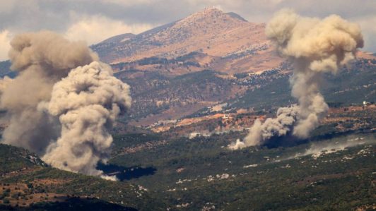 Israel lanza más de 100 ataques aéreos en el sur de Líbano en una hora