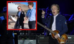 Paul McCartney estuvo en Iquique: Captan en video sorpresivo aterrizaje del ex Beatle en el norte de Chile antes de su gira