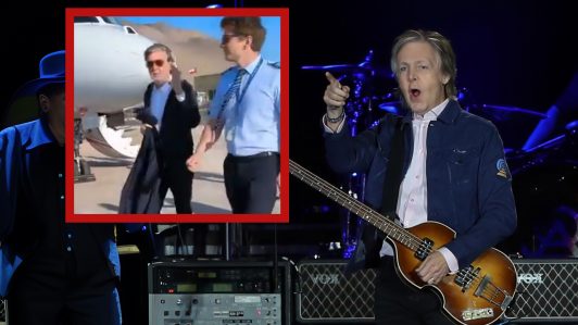 Paul McCartney estuvo en Iquique: Captan en video el sorpresivo paso del ex Beatle en el norte de Chile