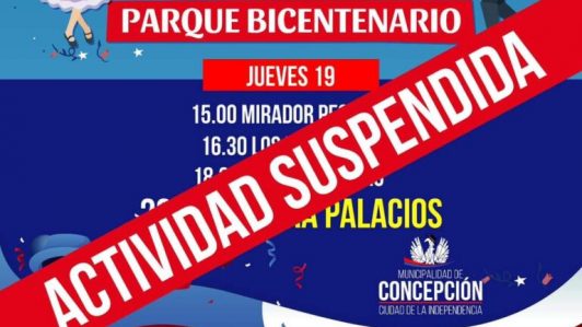 Fiestas Patrias en Concepción: Municipalidad suspende show de la Sonora Palacios por sistema frontal