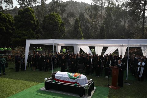 Ex presidente Alberto Fujimori fue sepultado en un cementerio privado de Perú