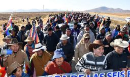 Tercer día de marchas en Bolivia: Evo Morales retoma la movilización con el objetivo de llegar a la ciudad