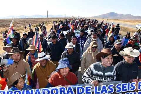 Tercer día de marchas en Bolivia: Evo Morales retoma la movilización con el objetivo de llegar a la ciudad