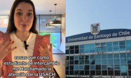 Española cuenta sus cosas favoritas de su paso por la Usach: "La vida estudiantil es como de universidad de Estados Unidos"