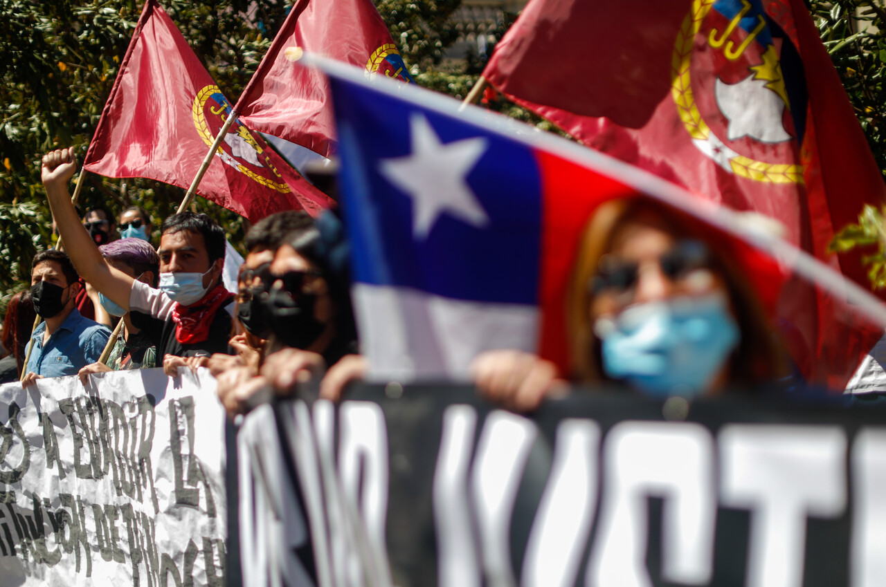 La declaración del PC a cinco años del estallido: "Las demandas que se expresaron fueron y son legítimas, siguen vigentes"/Agencia Uno