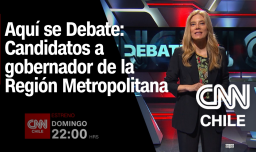 Aquí Se Debate: Candidatos a Gobernador de la Región Metropolitana