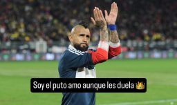 Arturo Vidal defiende su legado en la selección chilena: "Por Chile vivo y muero. Soy el puto amo, aunque les duela”