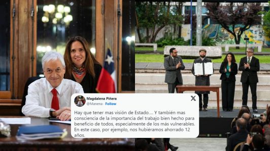 Magdalena Piñera cuestiona proyecto que pone fin al CAE de Boric y recuerda propuesta de su padre de hace 12 años