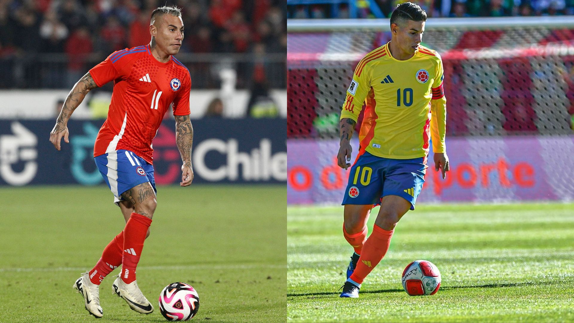 Chile vs. Colombia por las eliminatorias al Mundial ¿A qué hora y