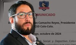 Camacho asegura que sigue siendo presidente CSyD Colo Colo: "Intentaron un golpe de estado bajo amenazas y chantajes"