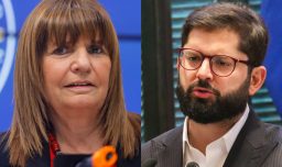 “Que no se me enoje Boric”: Bullrich acusa un aumento de “modalidades delictivas” chilenas en el sur de Argentina