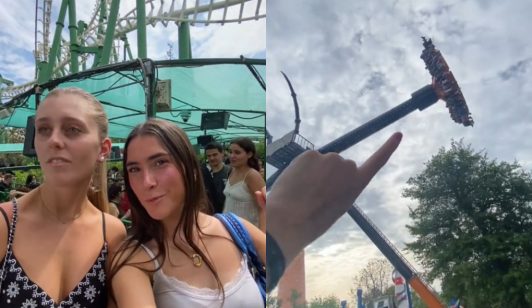 Española va a Fantasilandia con sus amigos y se sorprende con las atracciones: "Es una locura"