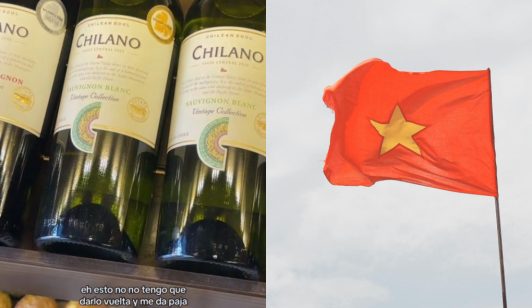 ¿Vinos de Chile en Vietnam? Argentino se sorprende con la presencia de vinos nacionales en su viaje al país asiático