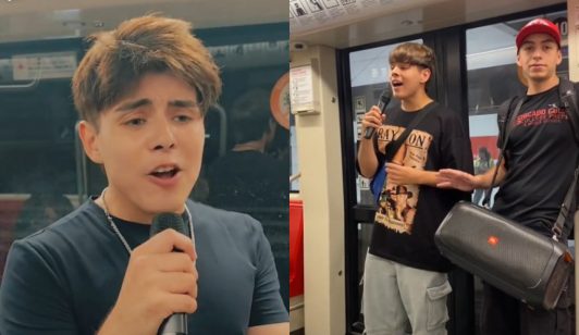 El "Luis Miguel" que canta en el Metro de Santiago cuenta su historia: "Lo que más hice fueron $90 mil en dos horas"