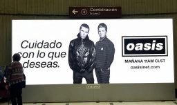 ¿Se viene concierto en Chile? Oasis adelanta fechas para Latinoamérica y sorprende con anuncio en el Metro de Santiago