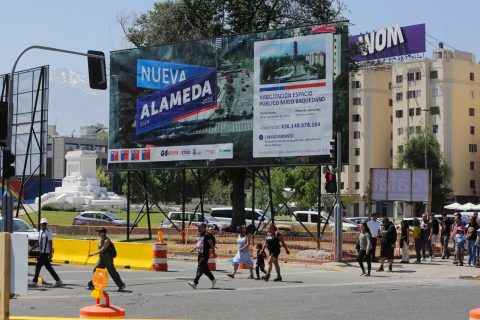 Segunda etapa del plan Nueva Alameda: Cortes de tránsito comenzarán el 5 de diciembre