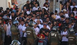 Banderazo de Colo Colo en Copiapó previo a partido clave del torneo chileno termina con 9 detenidos