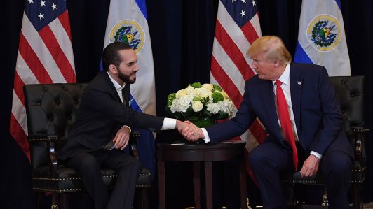 Bukele felicita a Trump tras proyectarse su victoria en Pensilvania