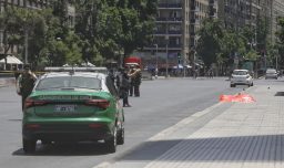 Violenta balacera deja un muerto y un detenido en pleno centro de Santiago