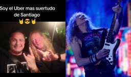 Conductor de Uber vive su sueño al transportar a Janick Gers de Iron Maiden: "Es el mejor día de mi maldita vida"