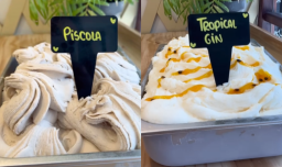 ¿Piscola o tropical gin? Heladería en Valdivia anuncia innovadores sabores de helado